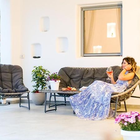 Cycladic Home On The Hill With Beautiful Views!! Agkidia Exteriör bild