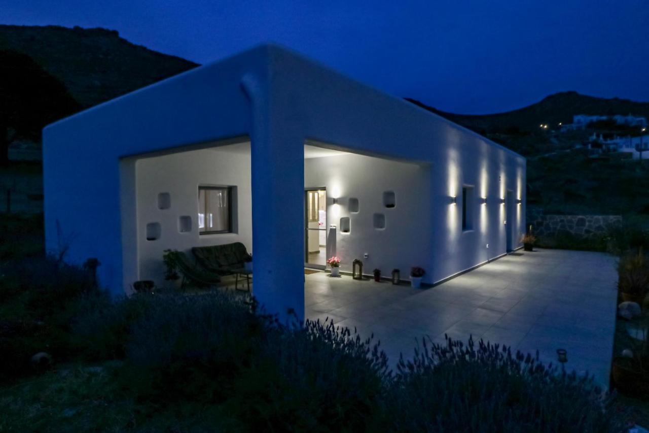 Cycladic Home On The Hill With Beautiful Views!! Agkidia Exteriör bild