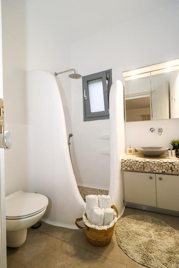 Cycladic Home On The Hill With Beautiful Views!! Agkidia Exteriör bild